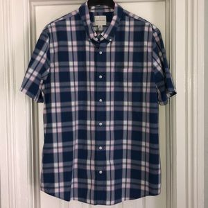 American Eagle Summer Plaid Button Down